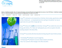 Tablet Screenshot of oraspa.com
